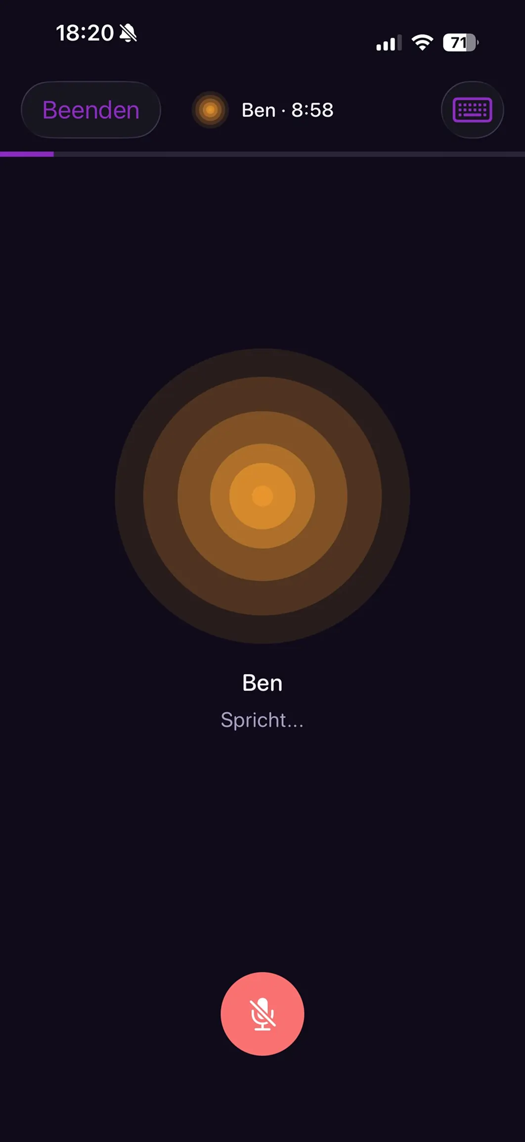 coach Chatten oder direkt mit deinem KI-Coach sprechen.*